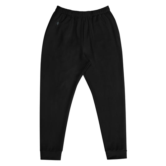 Black compass logo Men's Joggers