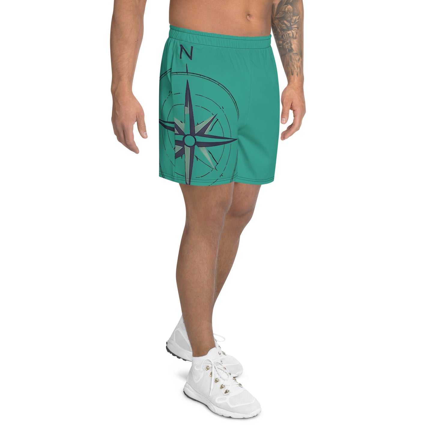 All-Over Print Unisex Athletic Long Shorts