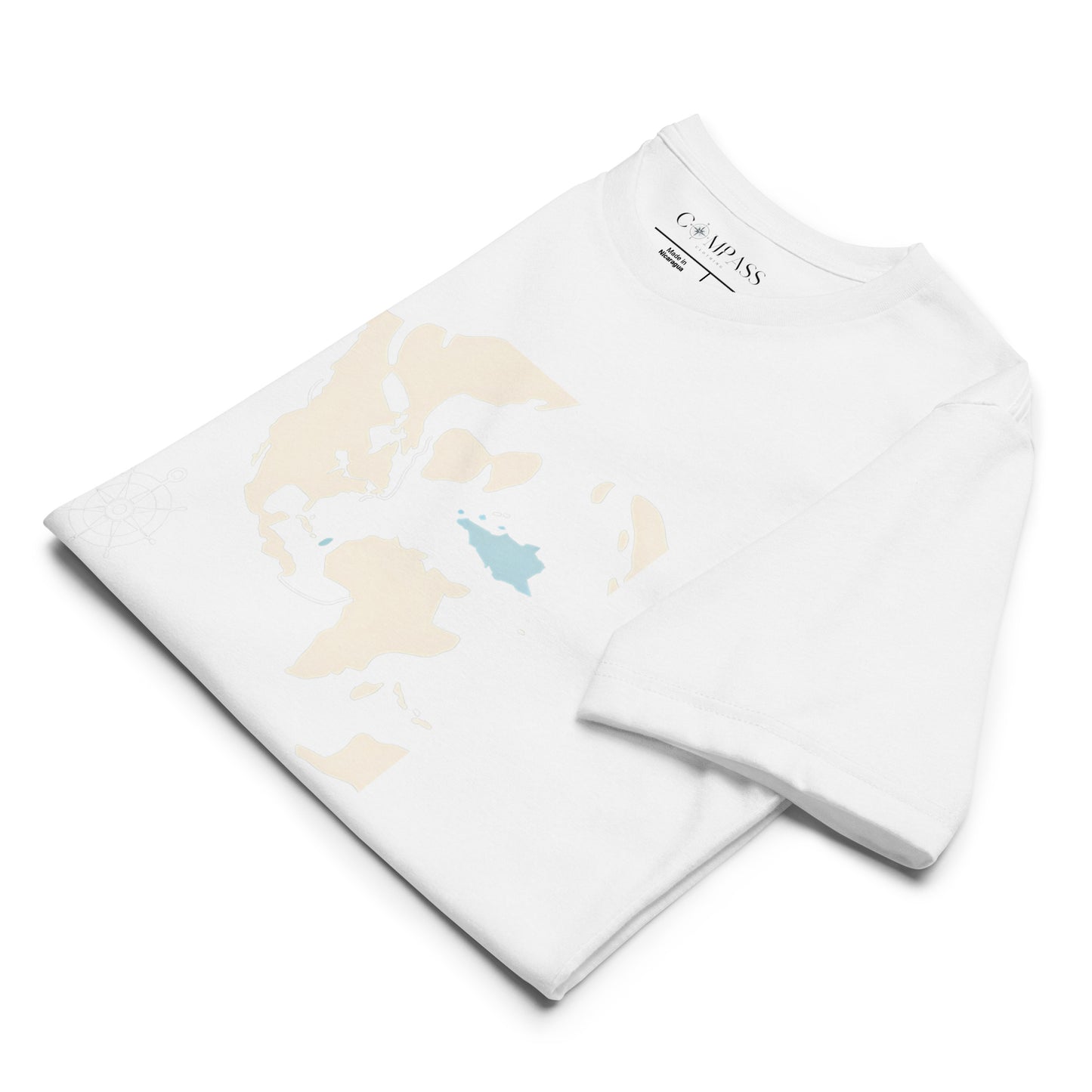 White chart eco t-shirt