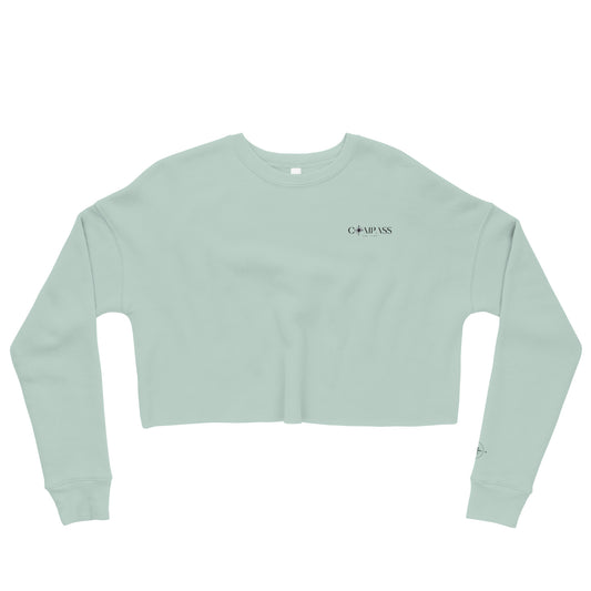 Compass logo Crop Sweatshirt